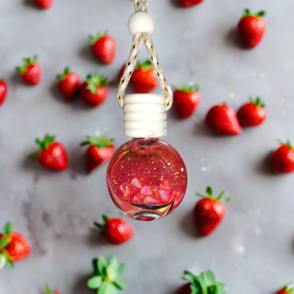 Pound Cake Perfection Snow Globe Car Diffuser (Inspired By Strawberry Pound Cake BBW)