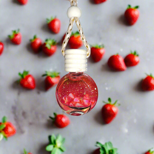 Pound Cake Perfection Snow Globe Car Diffuser (Inspired By Strawberry Pound Cake BBW)