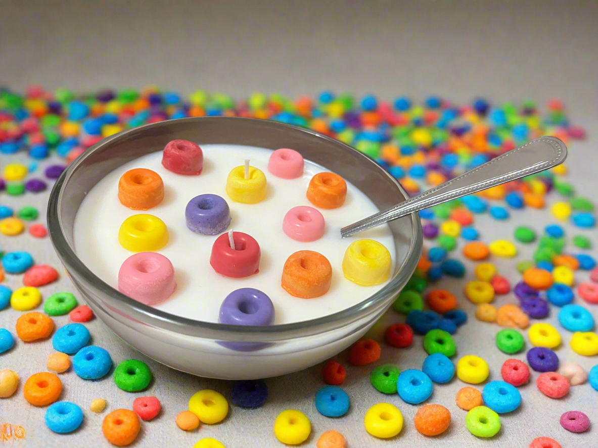 Loop-A-Licious Cereal Bowl Soy Wax Candle