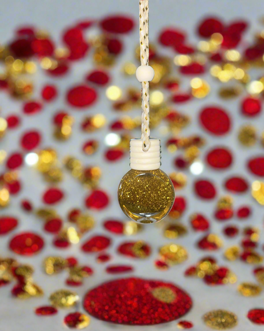 Rouge E'clat Snow Globe Car Diffuser (Inspired By Baccarat Rouge 540)