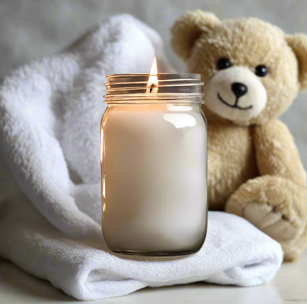 Snuggle Fresh 16oz White Beeswax Candle