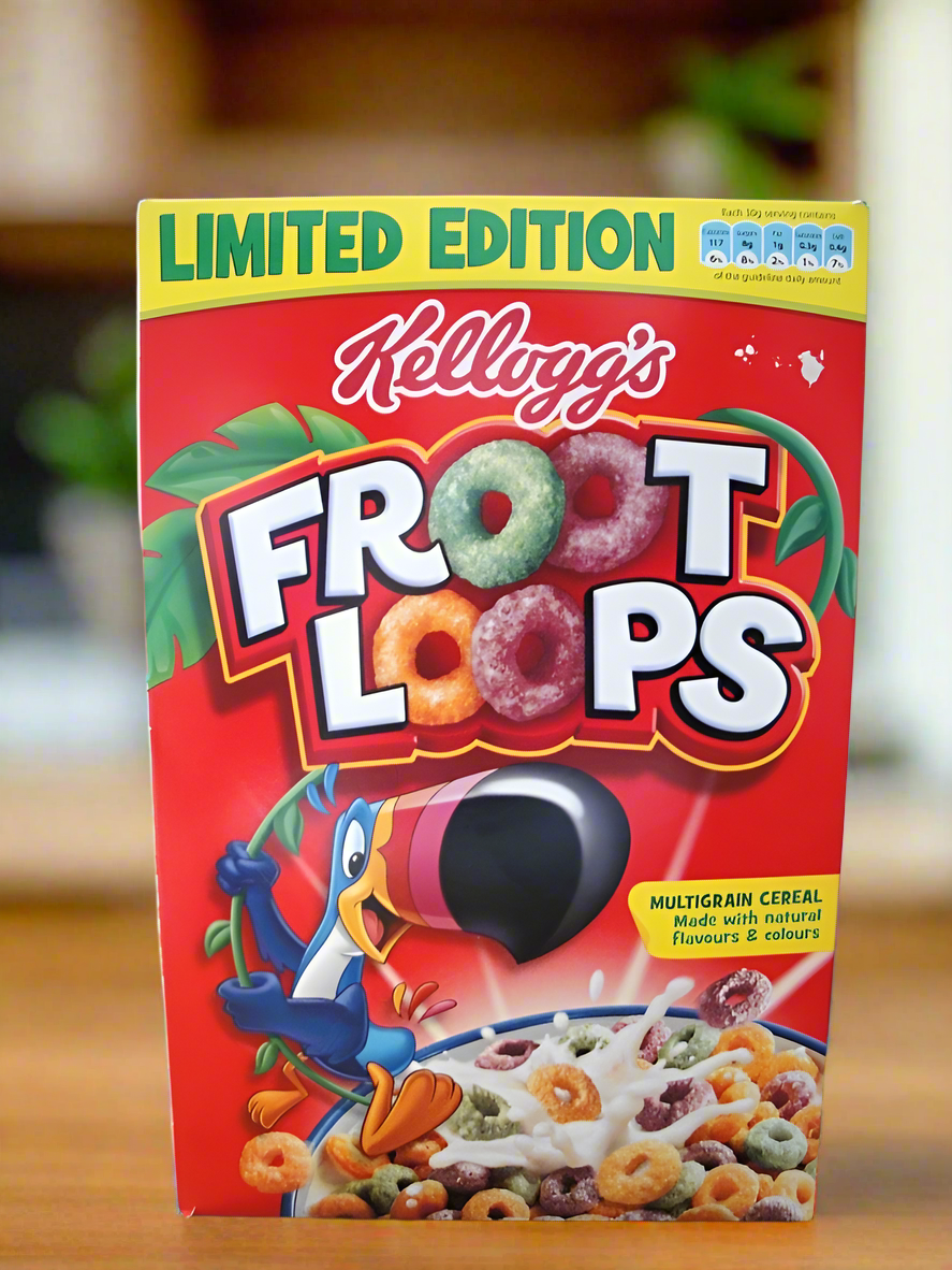 Loop-A-Licious Cereal Snow Globe Car Diffuser (Inspired By Fruit Loops)