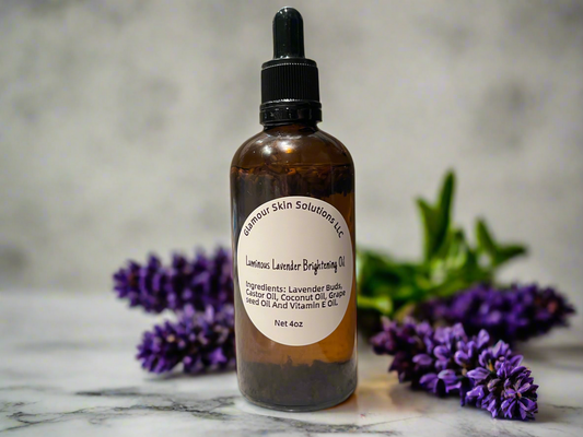 Luminous Lavender Brightening Oil (Infused With Real Lavender Buds)