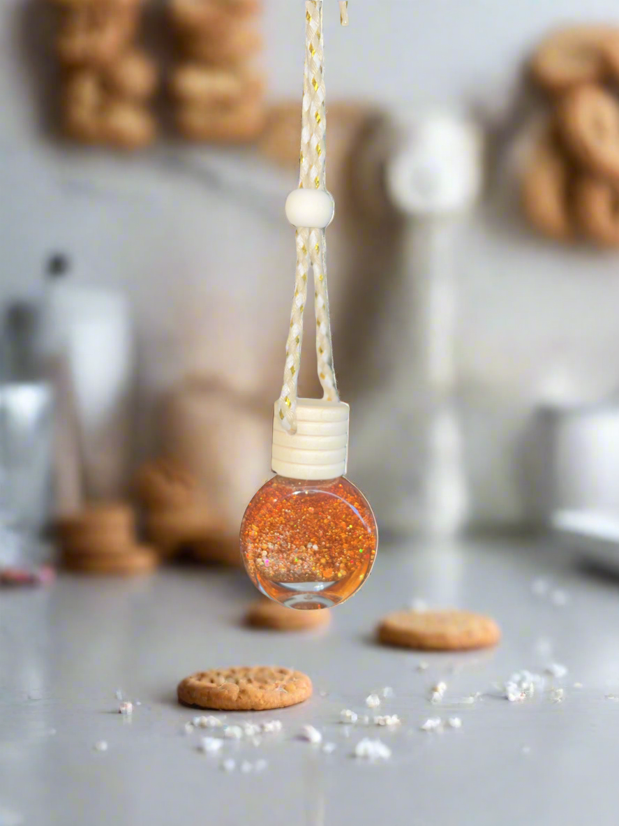 Vanilla Creme Souflee Snow Globe Car Diffuser (Inspired By BBW Vanilla Bean)