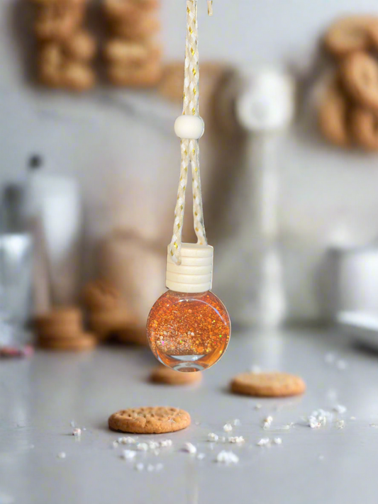 Vanilla Creme Souflee Snow Globe Car Diffuser (Inspired By BBW Vanilla Bean)