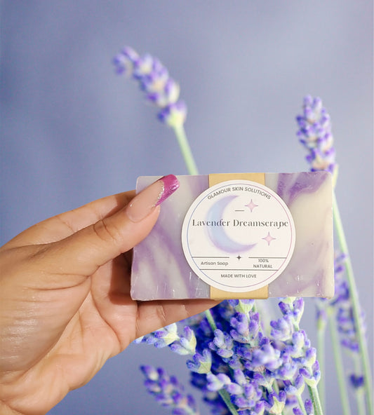 Artisan Lavender Dreamscape Shea Butter Soap Bar