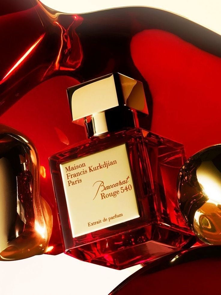 Rouge E'clat Snow Globe Car Diffuser (Inspired By Baccarat Rouge 540)