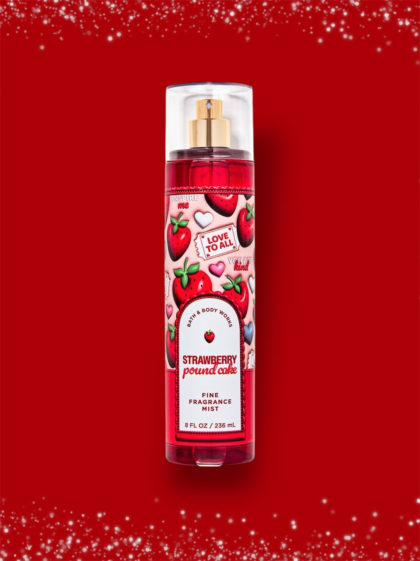 Pound Cake Perfection Snow Globe Car Diffuser (Inspired By Strawberry Pound Cake BBW)