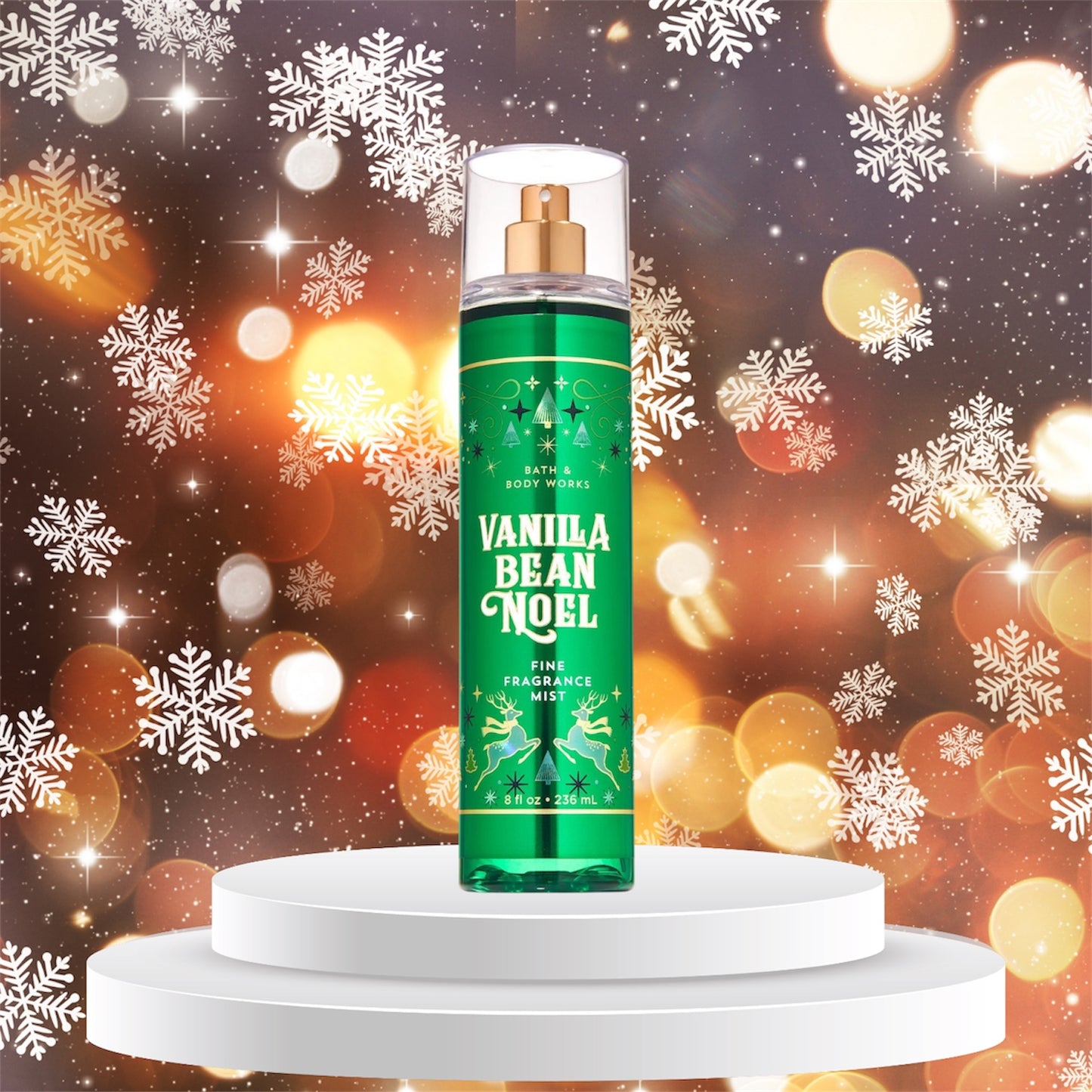 Vanilla Creme Souflee Snow Globe Car Diffuser (Inspired By BBW Vanilla Bean)